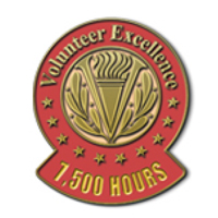 Volunteer Excellence - 7500 Hours